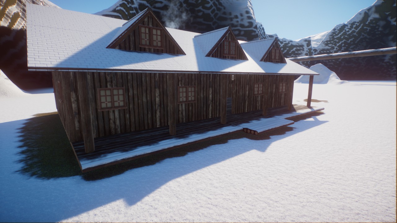 Rustic Cabin of Three Dormers