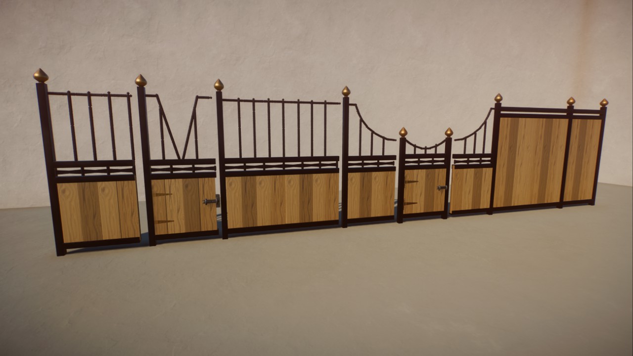 Stable fence