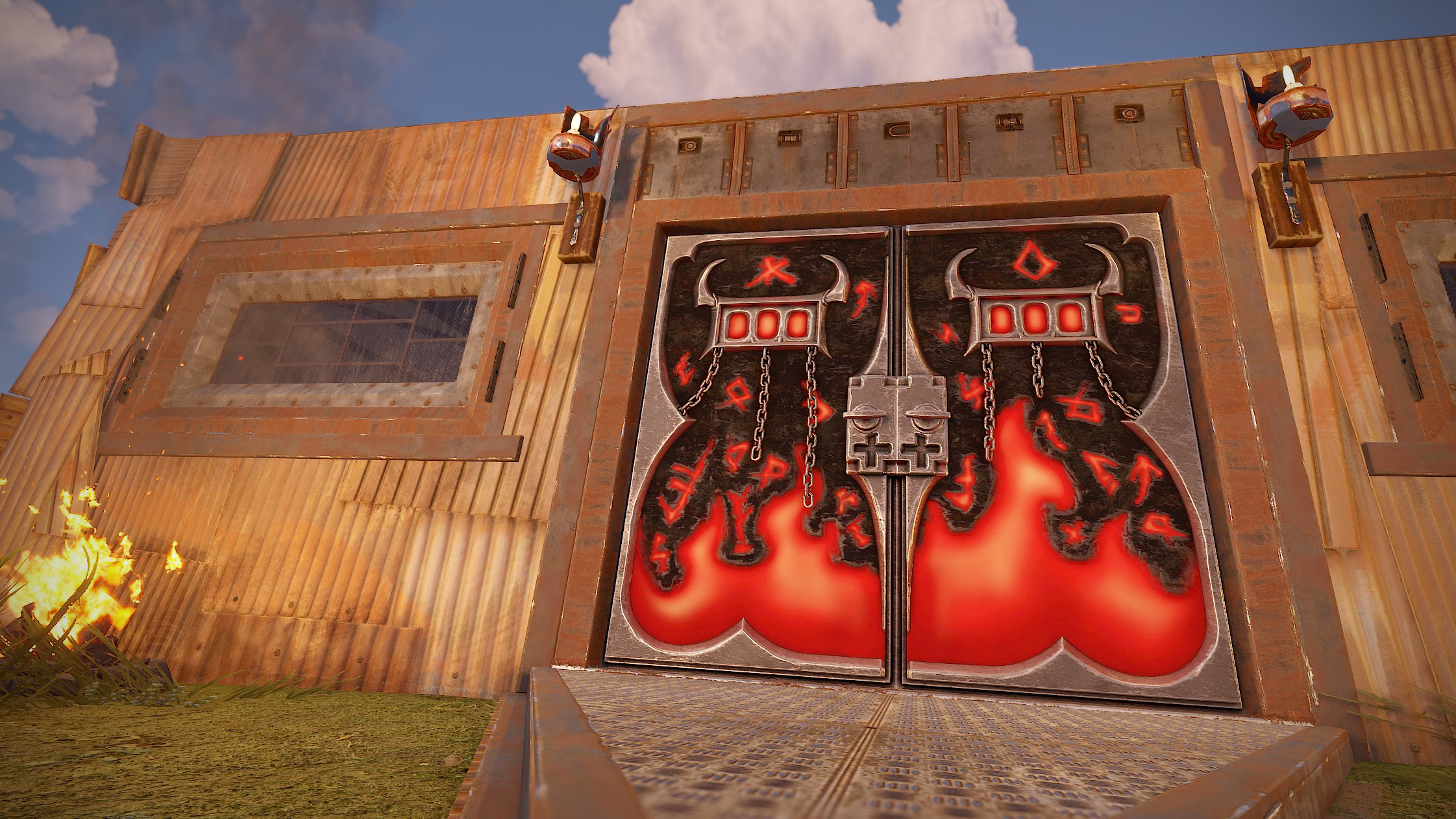 Armored Double Door from Hell screenshot 1
