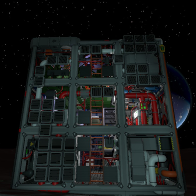 Moon 3³ - Self sufficient Moon base