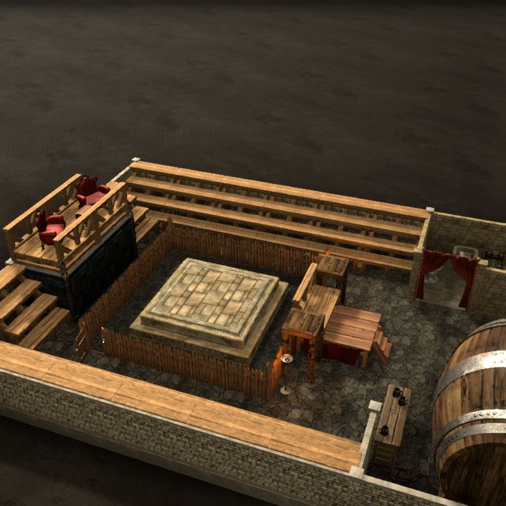 Underground Tavern Fight Ring