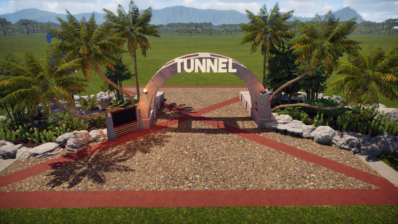 Tropical Tunnels Coastal Entrance