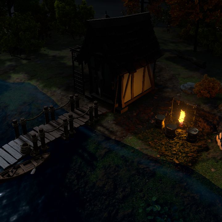 Secluded Fishing Cabin