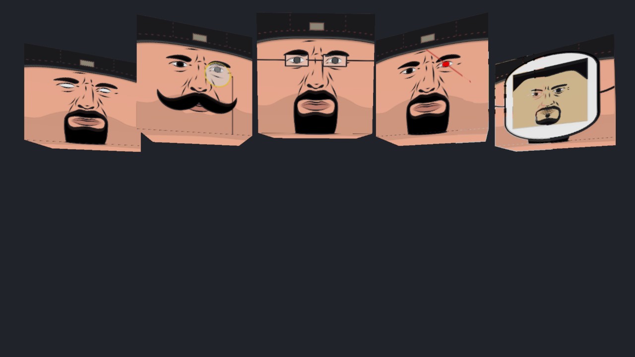 BBW Heads: Other Eye Related