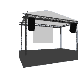 Stage With Hanging Speakers 6