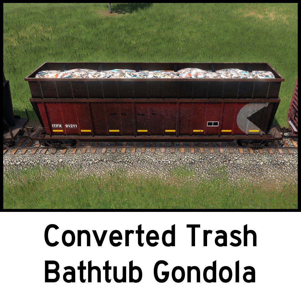 Bathtub Trash Gondola
