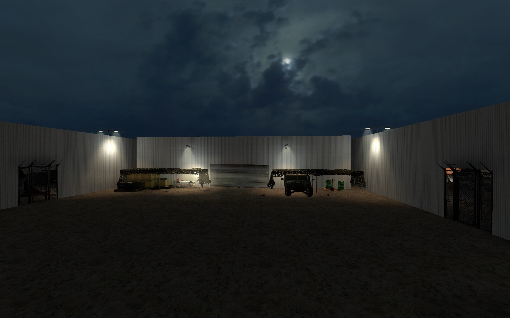 Refugee camp low specs version