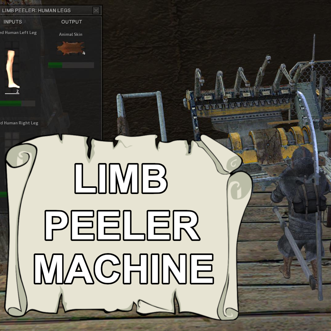 Limb Peeler Machine