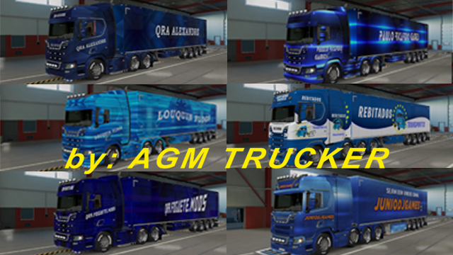 SKIN TRUCK SCANIA (R) (S) E REBOQUE  - CANAL JUNIODJGAMES