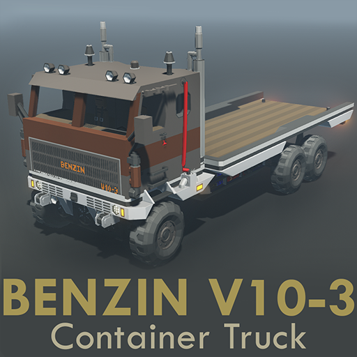 BENZIN V10-3 Offroad Container Truck