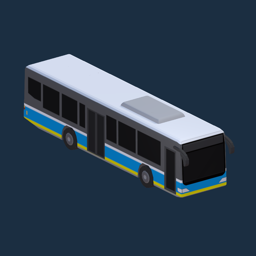 Beijing Bus Painting-O530