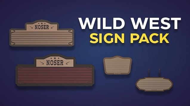 Wild West Signs - Noser Servers – Unturned Mod
