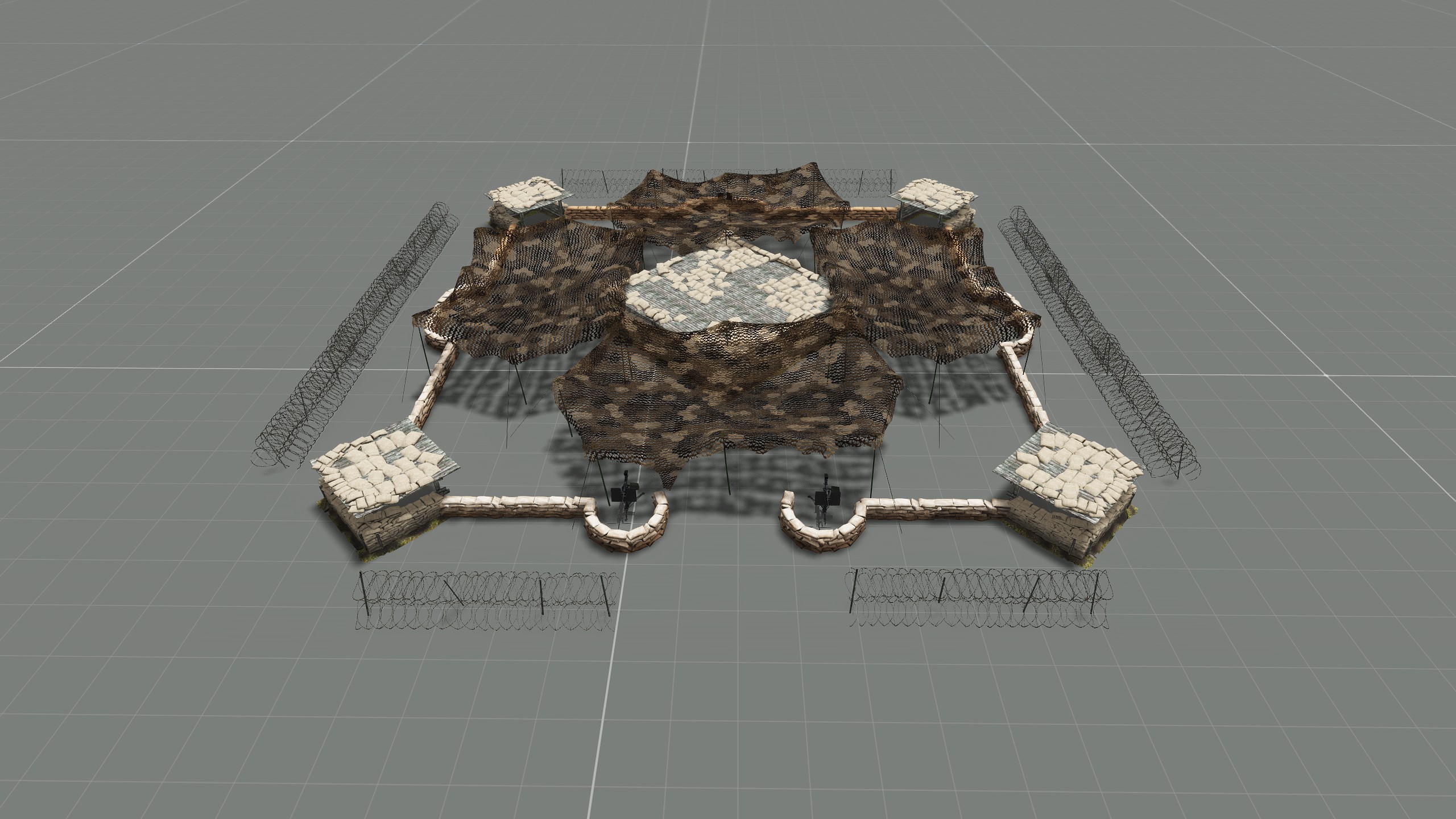 Medium sandbag base