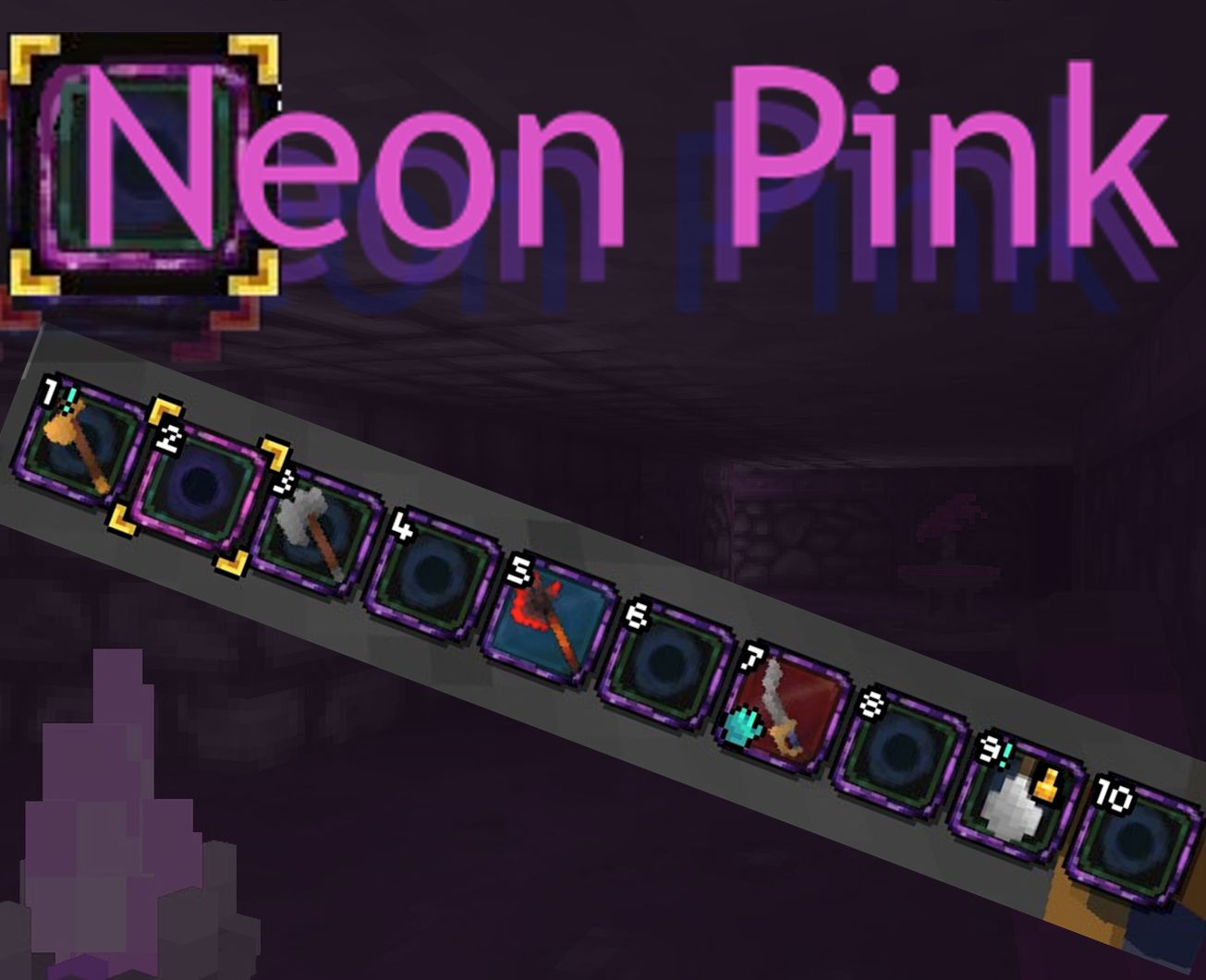 Neon pink Action bar (Beta QoD)
