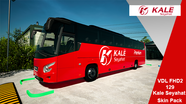 VDL FHD2 129 Kale Seyahat Skin Pack