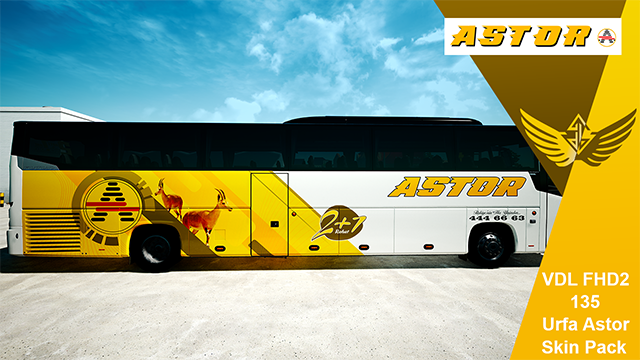 VDL Futura FHD2 135  Urfa Astor Skin Pack