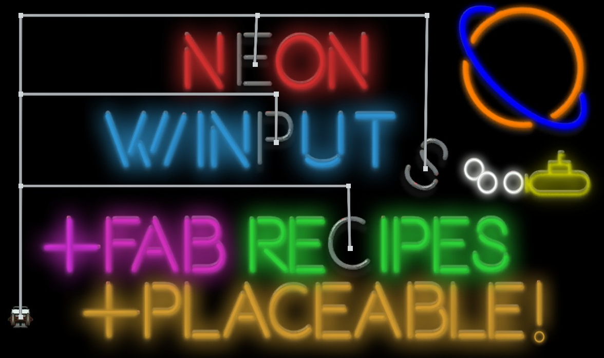 Neon Lights with inputs – Barotrauma Mod
