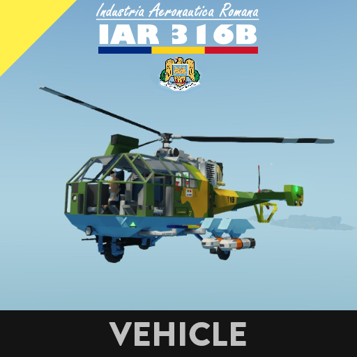 IAR 316B Romanian Air Force [Alouette 3] Remake
