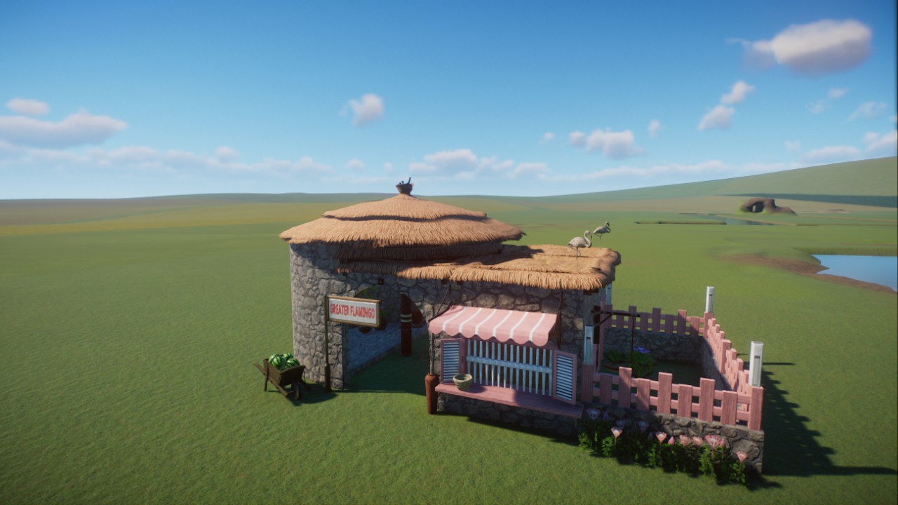 Greater Flamingo Shelter
