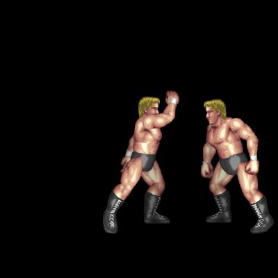 Middle Kick B (exchange blows)