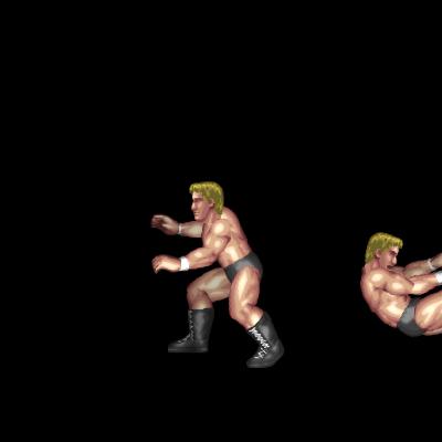 Flying Backflip Frankensteiner (running)