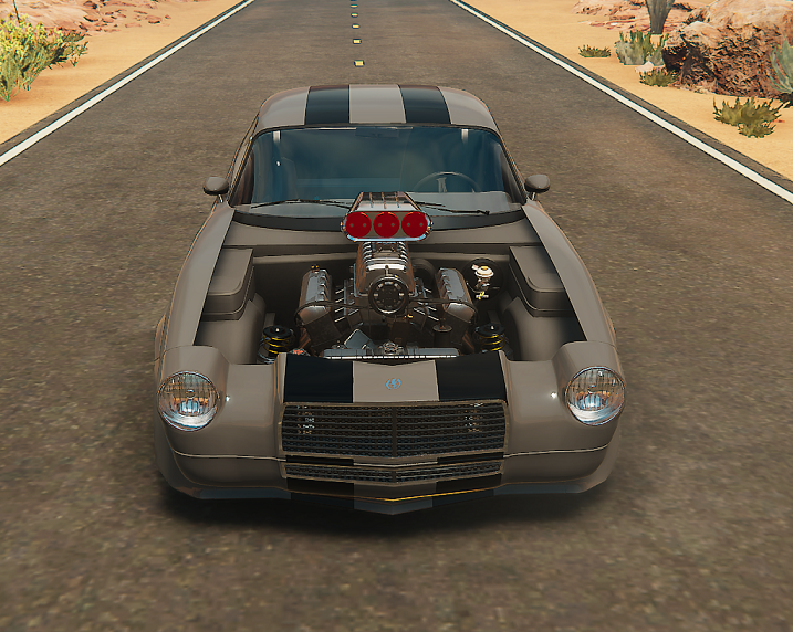 DarkSyde Garage Rollett Drag Car