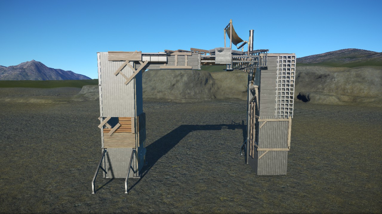 Post-Apocalyptic Archway Large