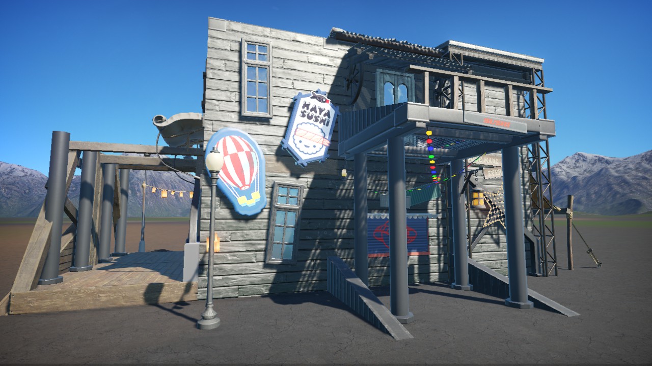 Post-Apocalyptic Haya Sushi Shop
