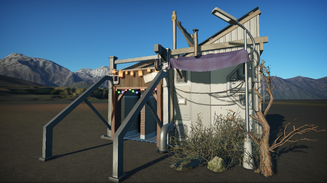 Post-Apocalyptic Restroom Small