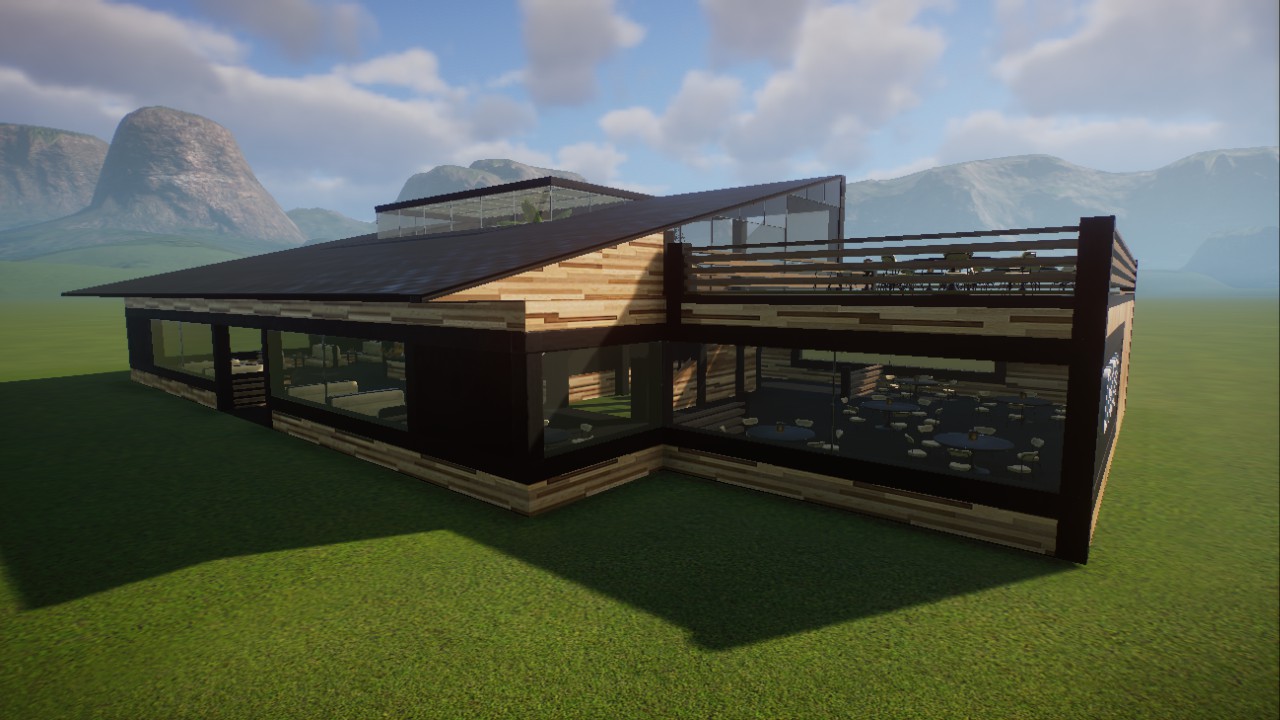 Black and Wood 2 Storey Restaurant preview