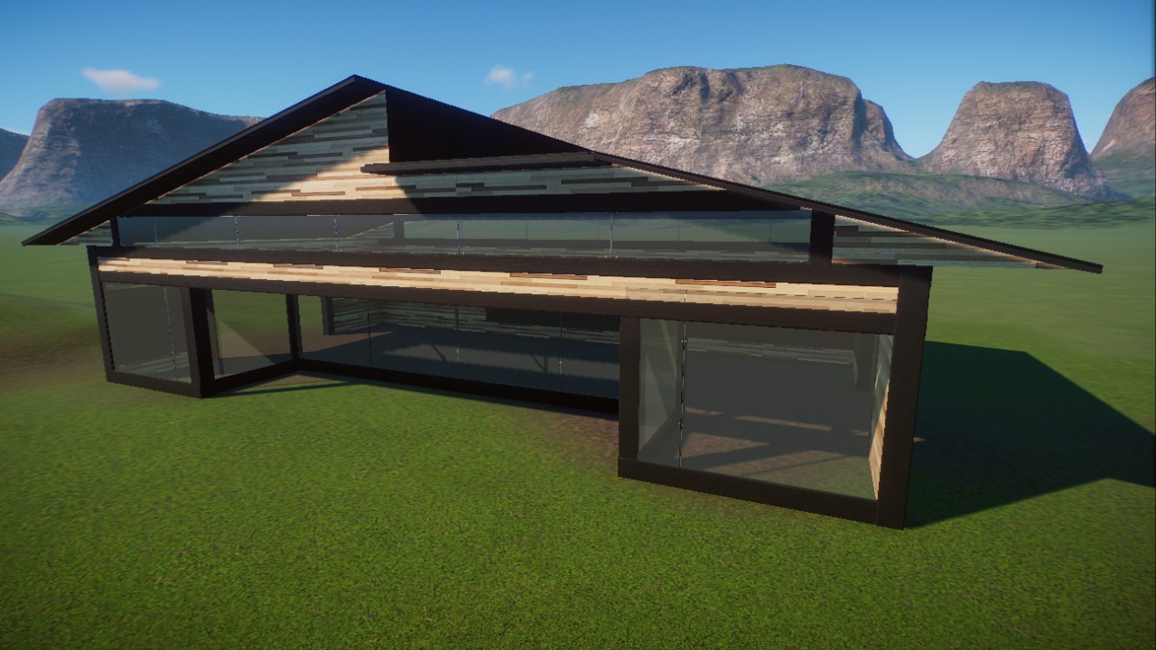 Black and Wood Large Animal Shelter preview