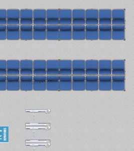 small gate seating