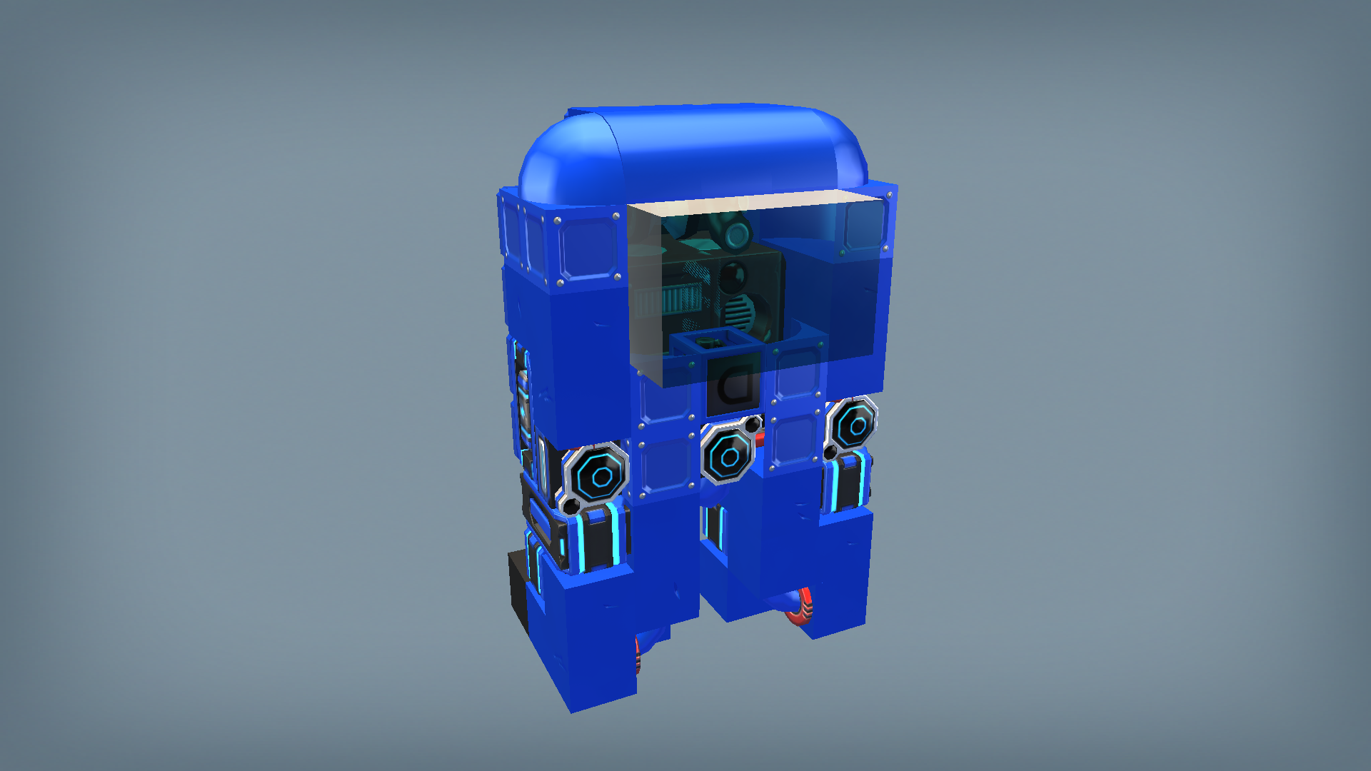 among us crewmate ai blue