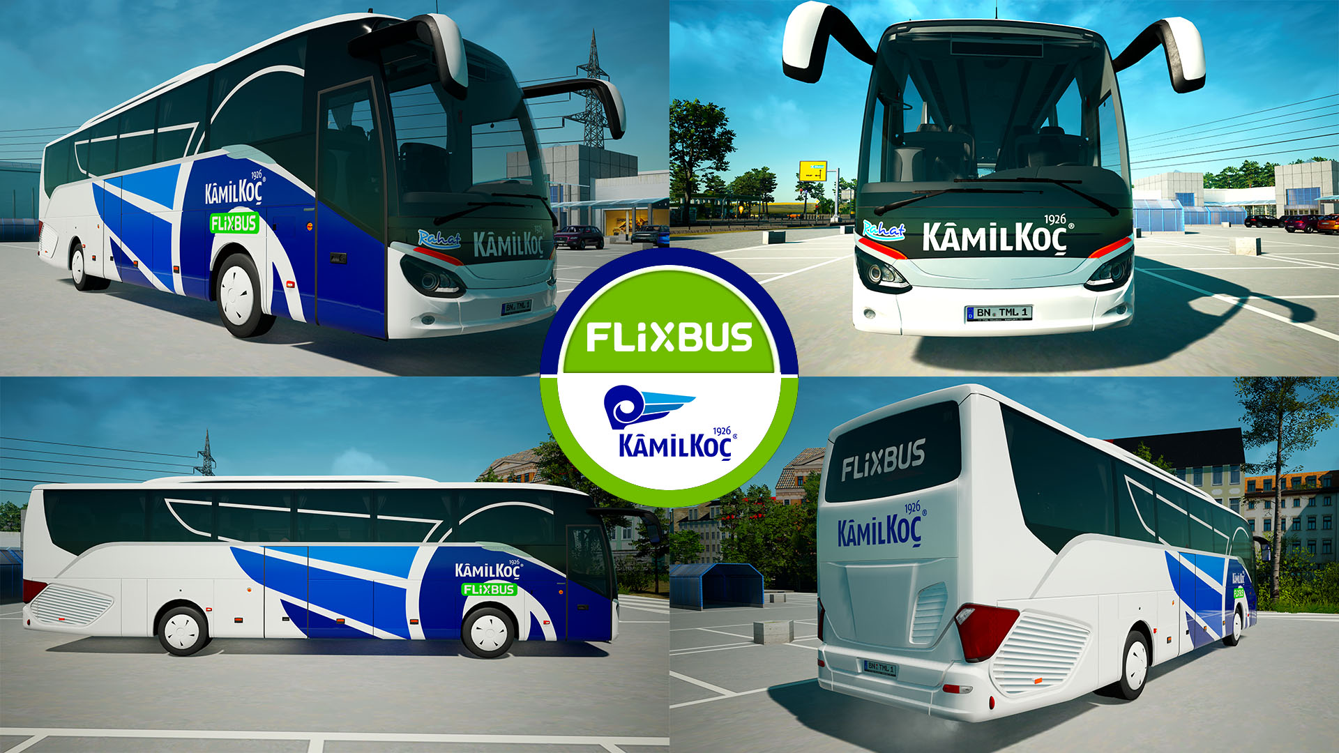 Kamil Koç FelixBus Comfort Class S 515/ S516-2 Skin Pack