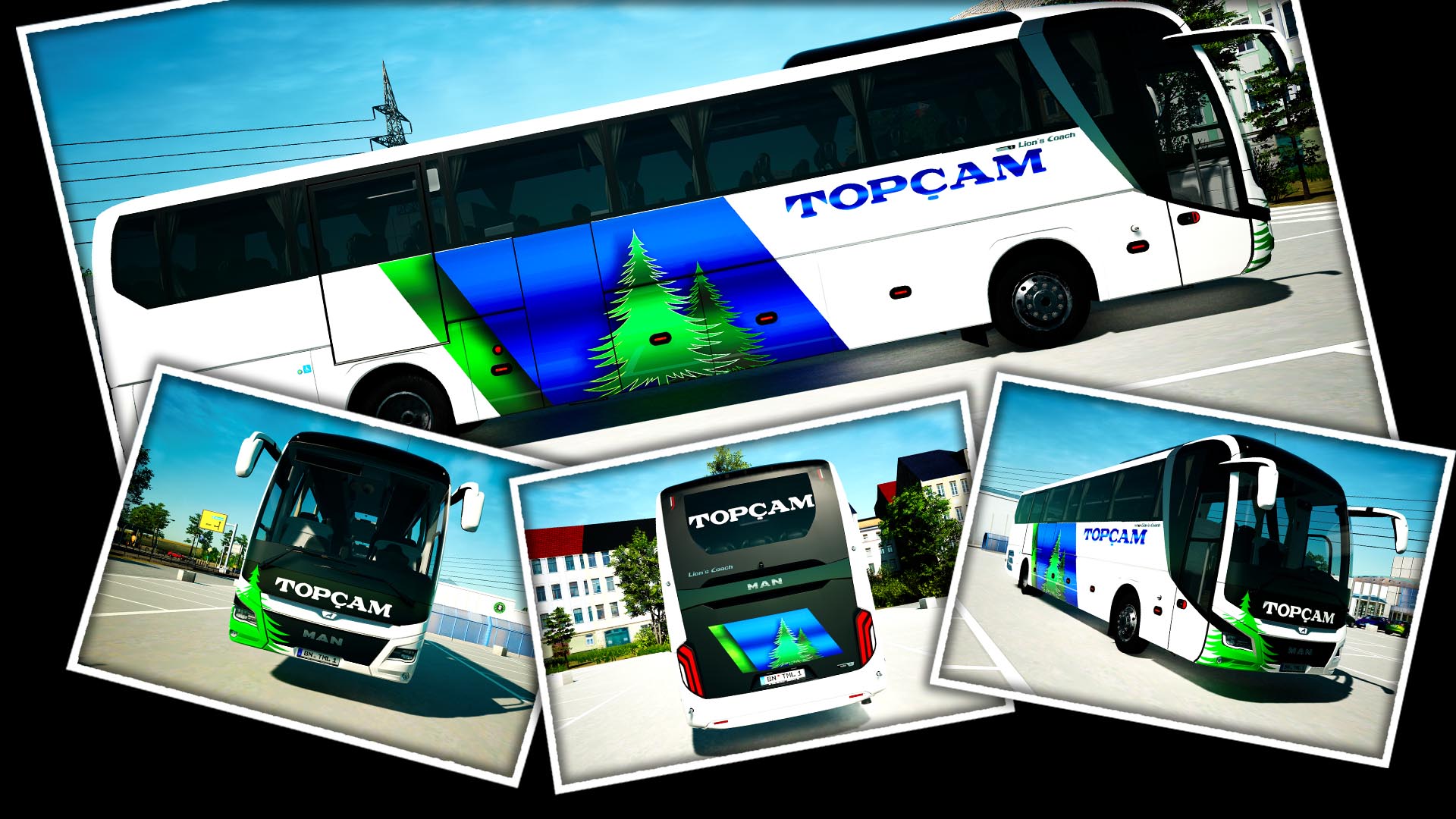 MAN Lion's Coach 3rd Gen mavi