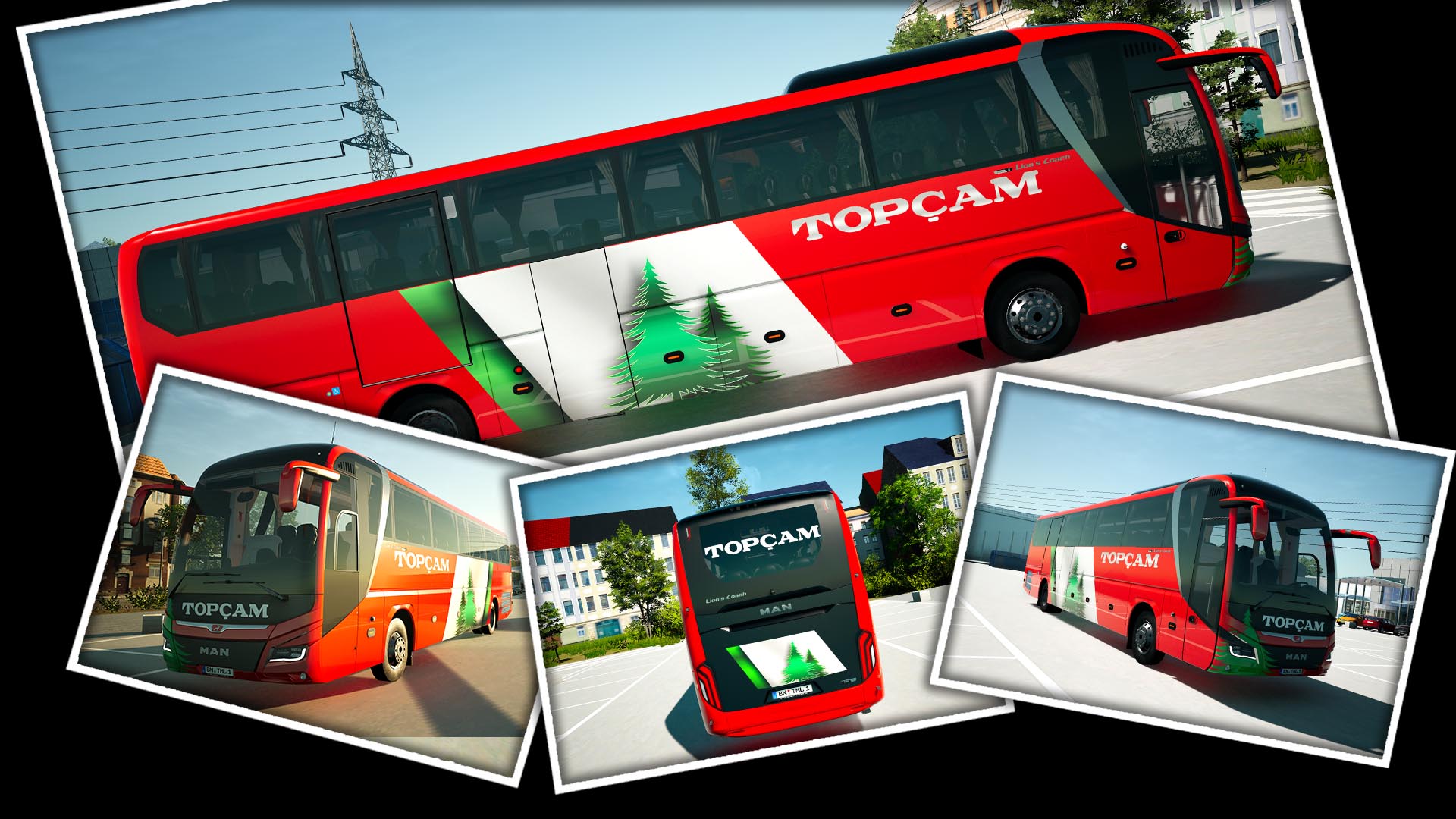 MAN Lion's Coach 3rd Gen Kırmızı