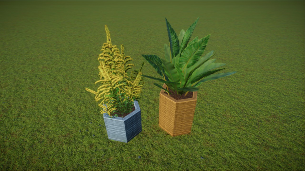 Two very unique flower pots [by Anna]