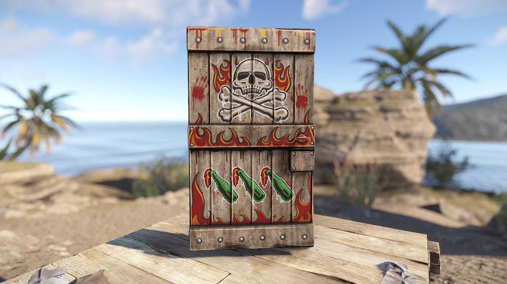 Molotov Wooden Door