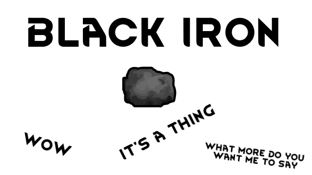 Black Iron metal
