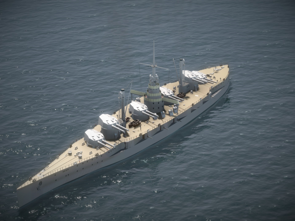 Junkers Diesel Battleship