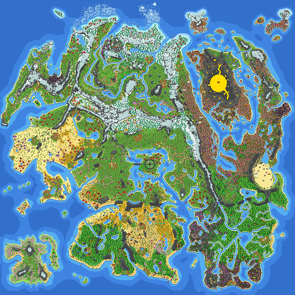 Tamriel - TES (Populated)