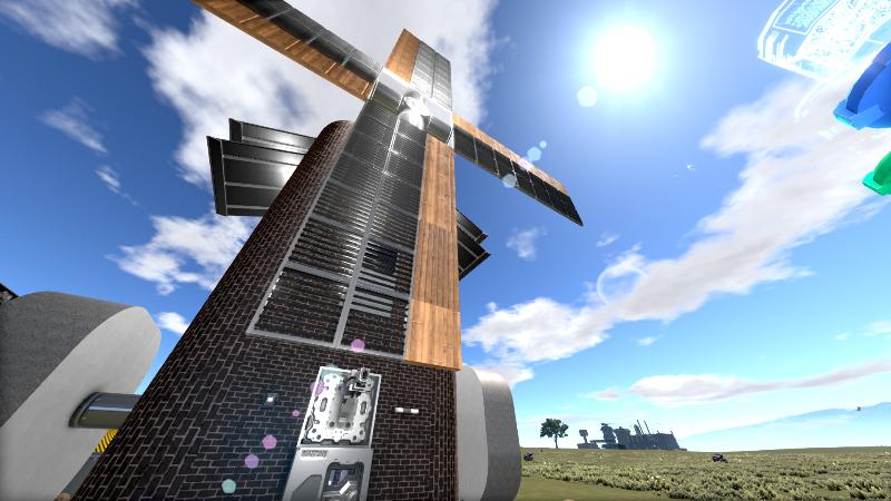 Tile-Wind-Grist Mill