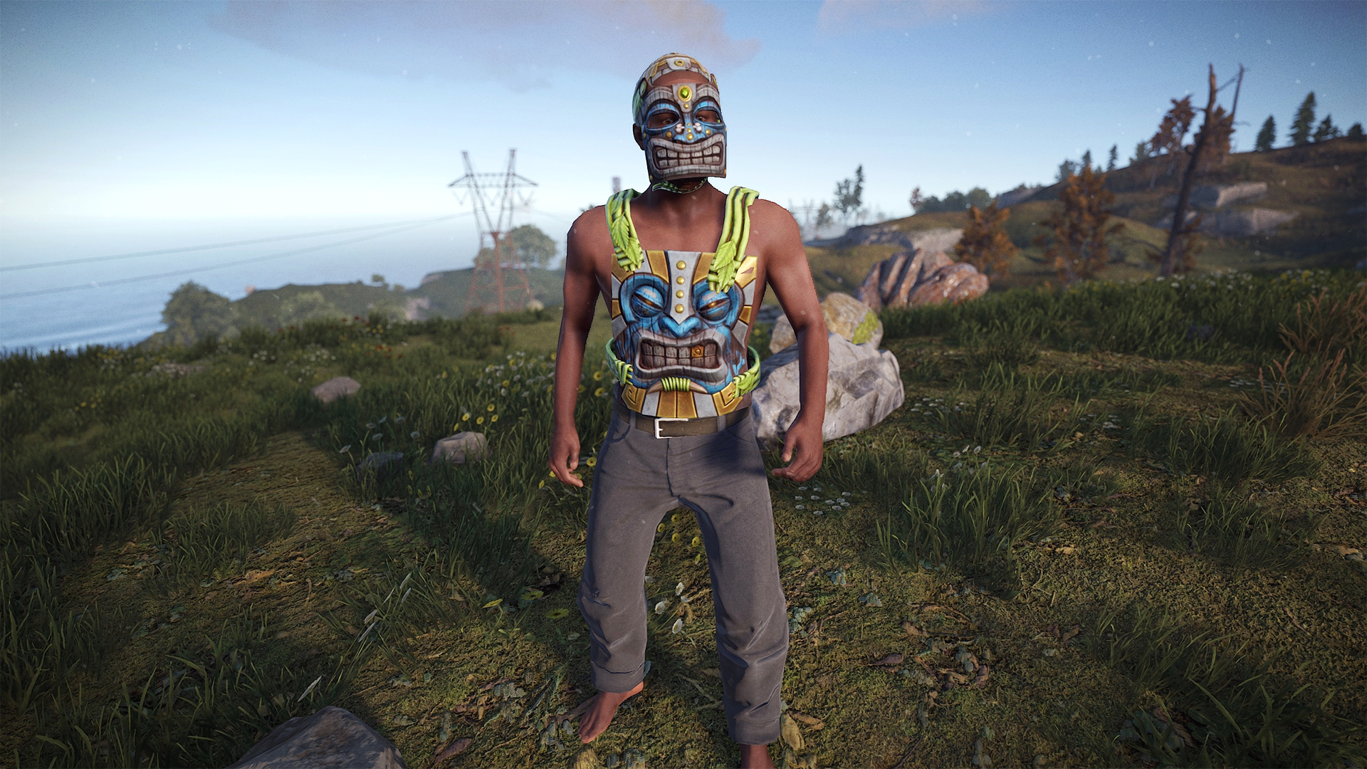 Tiki Facemask