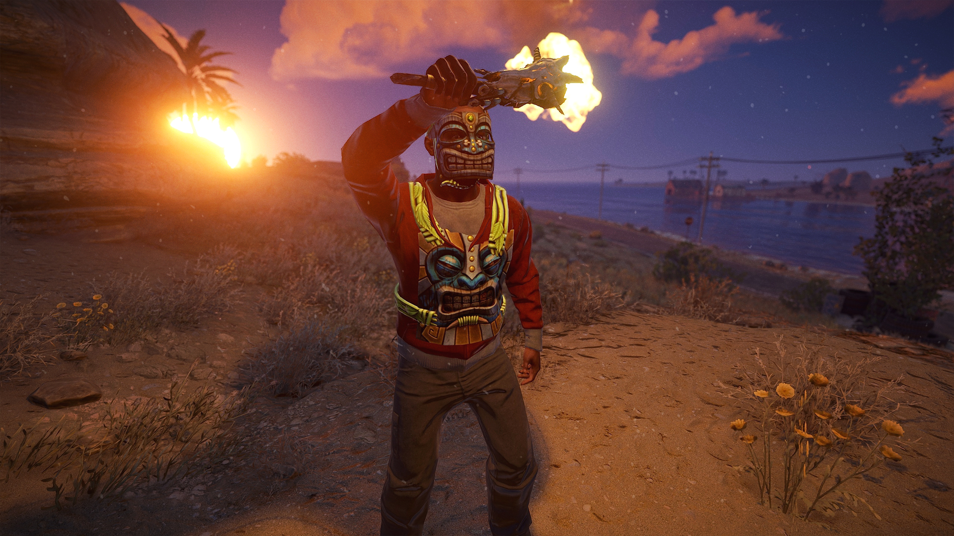 Tiki Facemask