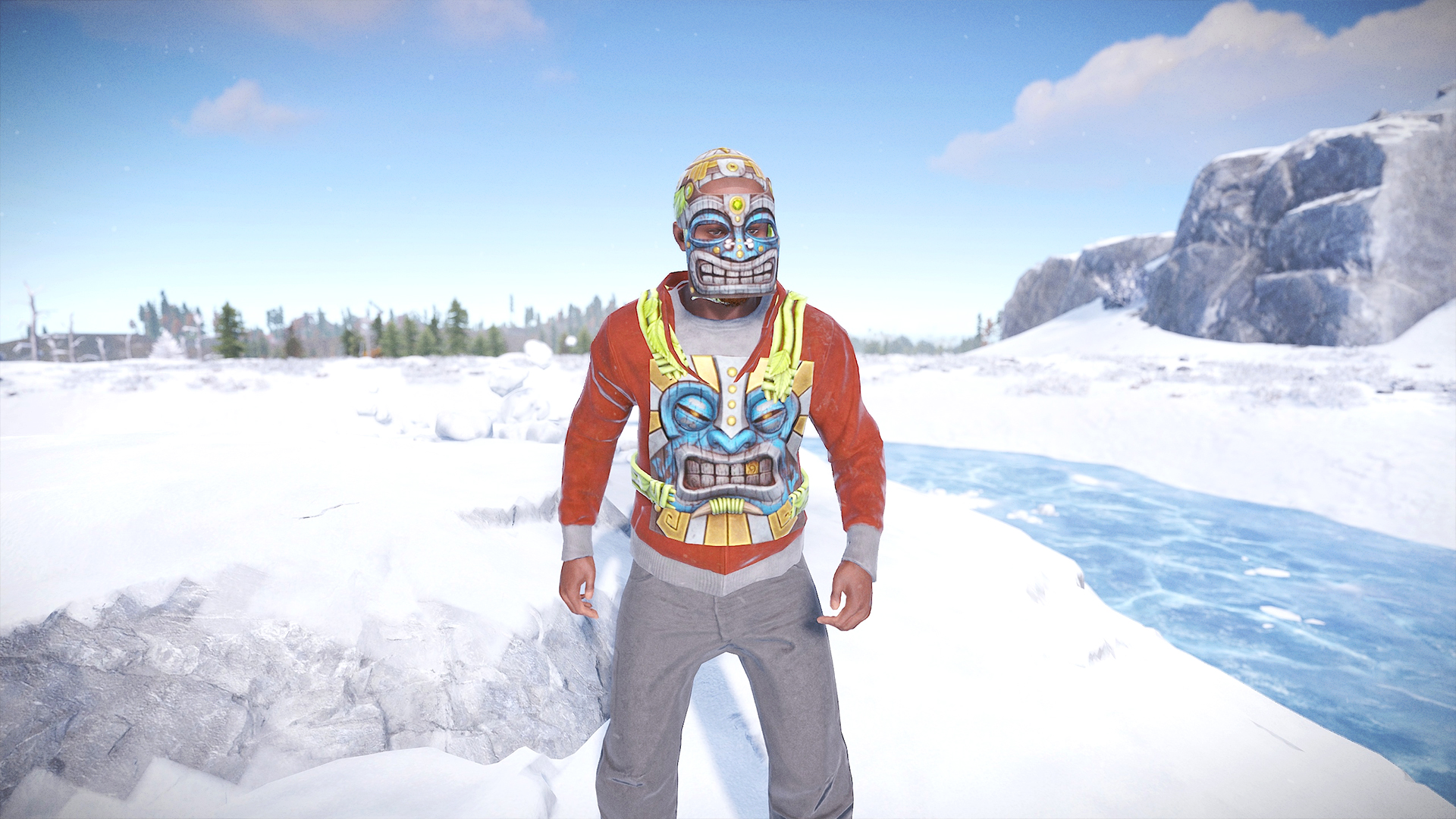 Tiki Facemask