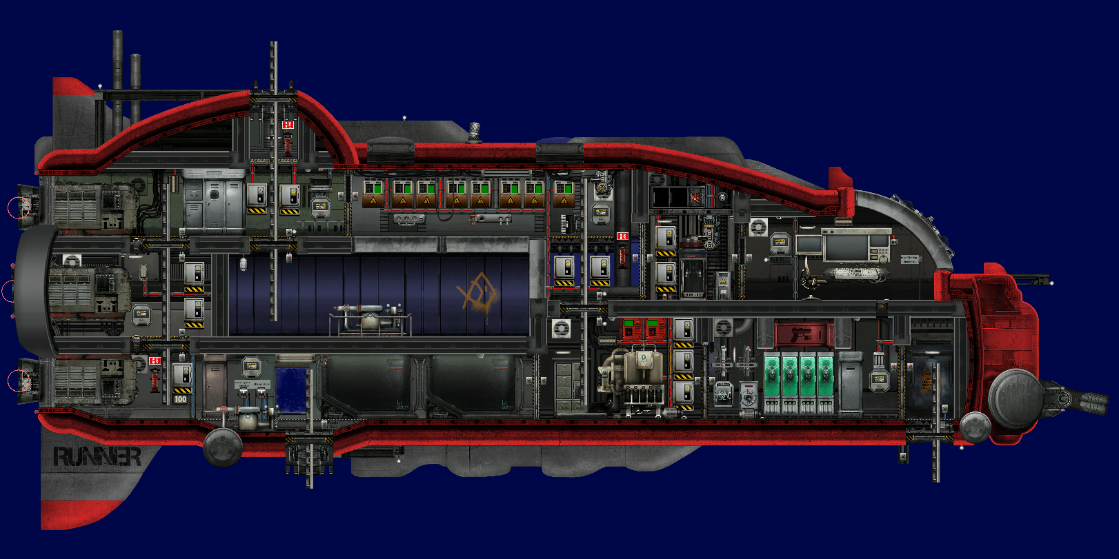 Runner (2023 version, outdated!) – Barotrauma Mod