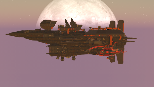 GEOCORP DRONE SHIP  MK6 (+Multipel Techs : 2 AI Drones + 1 Miny Drone)