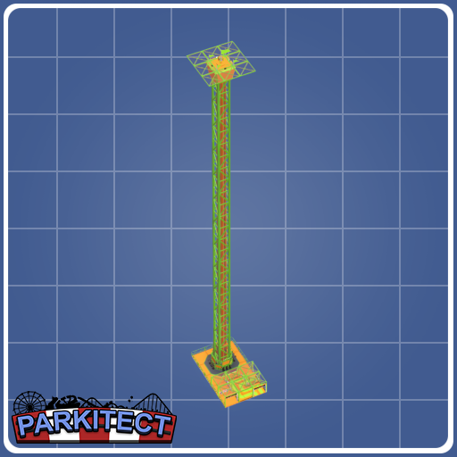 Launched Drop Tower (Glass Covered)
