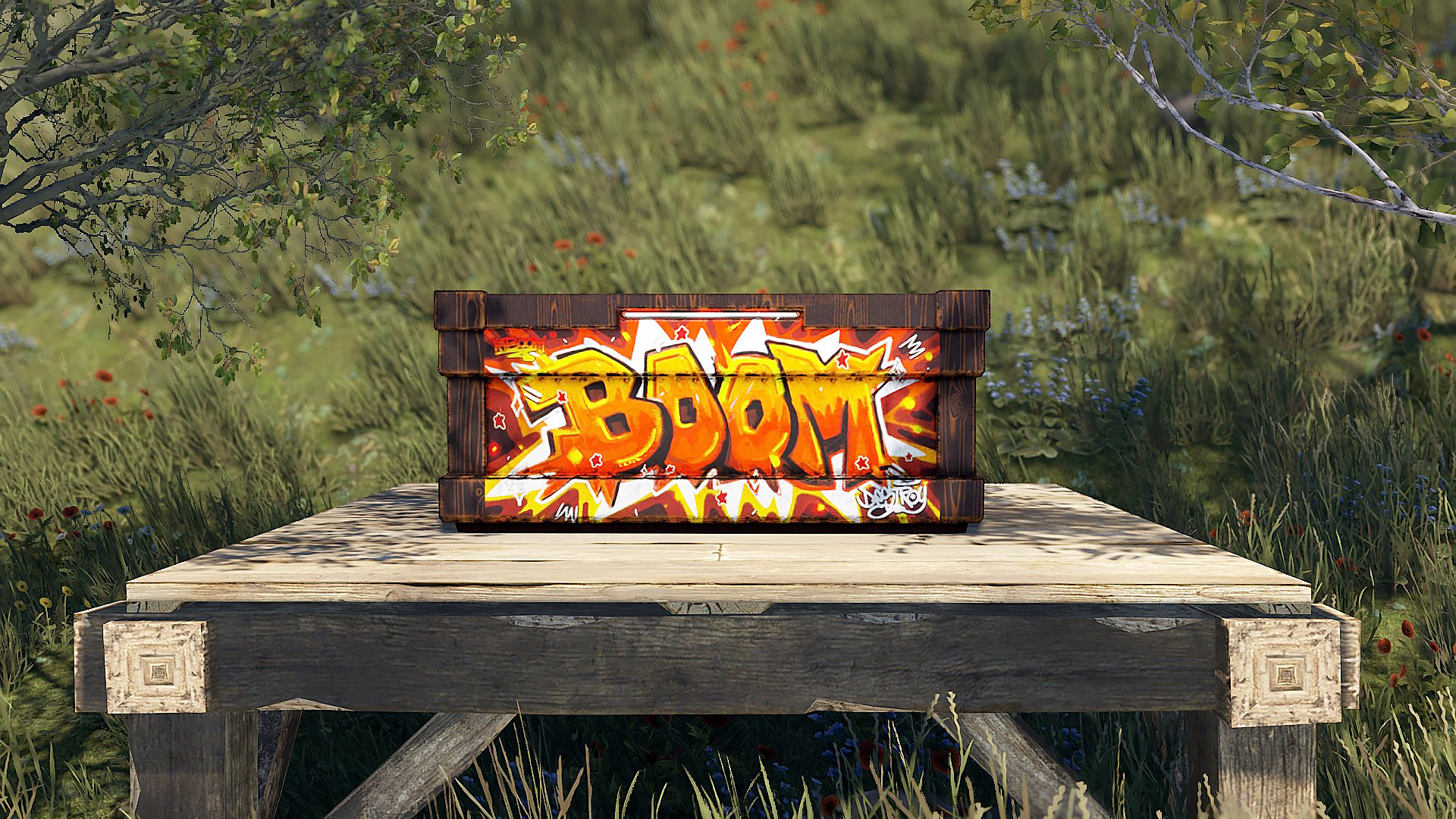 Graffiti Boom Storage