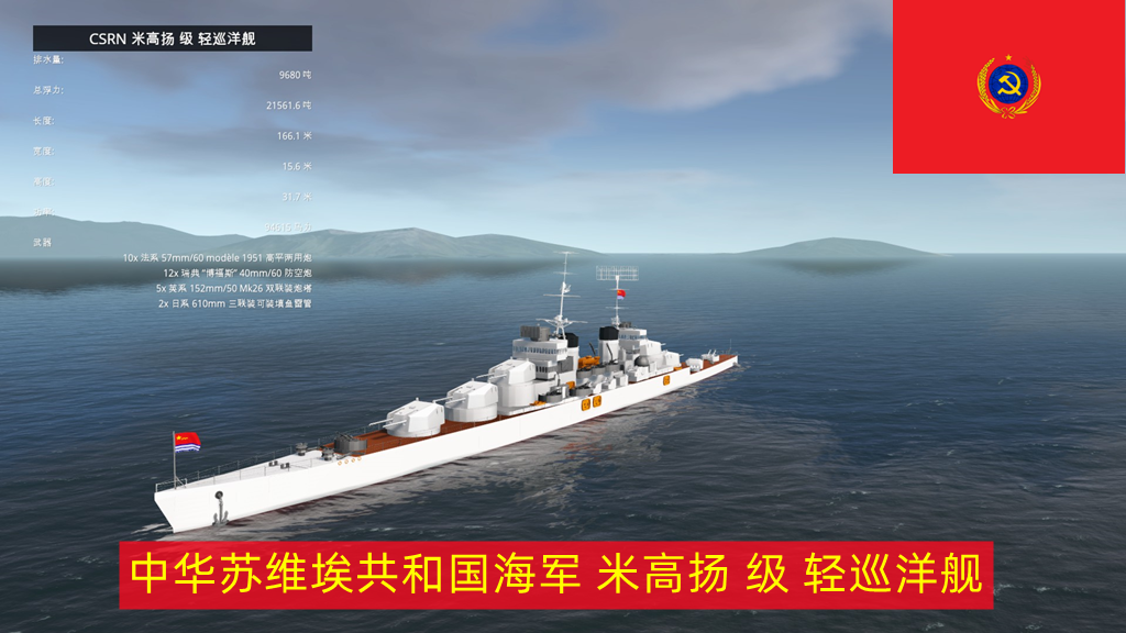 CSRN 米高扬 级 轻巡洋舰